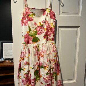 Flordal drop waist dress, size small